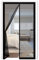 Fillis Magnetic Fly Screen Door, 70 x 200 cm, Insect Protection Balcony Door, Made of Fibreglass, Fly Curtain, No Drilling, Magnetic Curtain, Door Curtains for Balcony, Living Room, Bedroom, Doors,