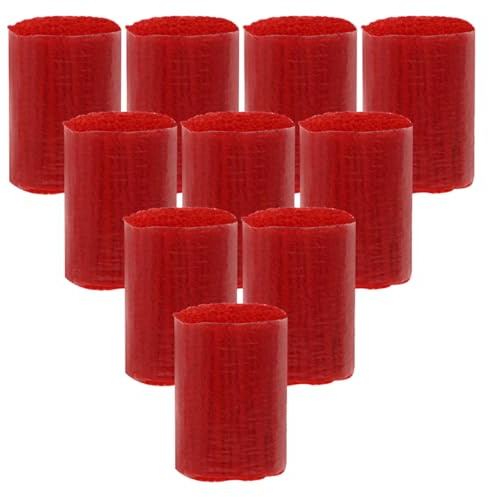 DOITOOL Riegelhaken-Teppichgarn Set 10 Rollen Acryl-Handwerksgarn Für Knüpfteppich Kissen Und Diy Bastelprojekte Zum Teppich Knüpfen Für Wohn-Deko 6.00 X 3.50 X 3.50 Cm
