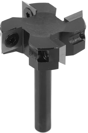 Punta per Fresatrice per Superfici in Lamiera di Metallo Duro Xiuganpo CNC, Gambo 8 Mm, 4 Scanalature, Punta per Fresatrice per Spianatura di Lastre in Carburo Cementato,