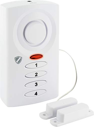 SCHWAIGER HSA500 Garagen- Schiebetür- Alarm Alarmanlage Sirene Einbruchschutz Smart Home Fensteralarm Türalarm Sensor Einbruch Diebstahlschutz