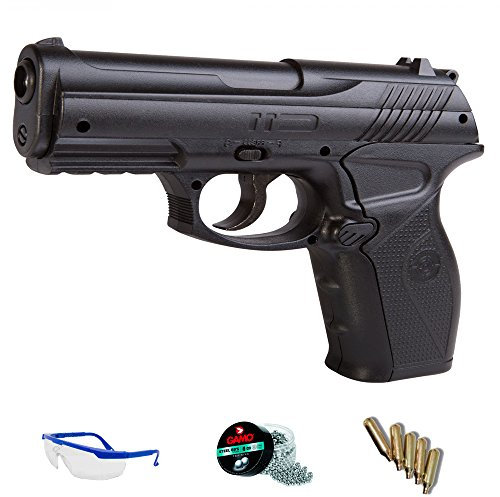 C11 Pack Pistola de Aire comprimido - Crosman CO2 balines de Acero BBS <3,5J