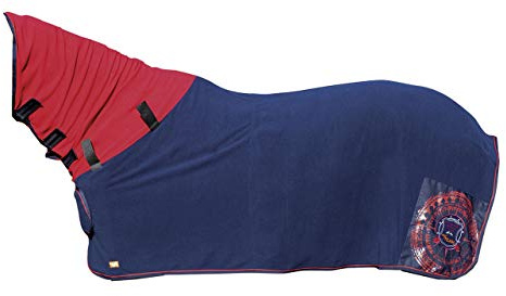 HKM 4057052282362 Abschwitzdecke Mit Halsteil-Hickstead-6900 Dunkelblau165