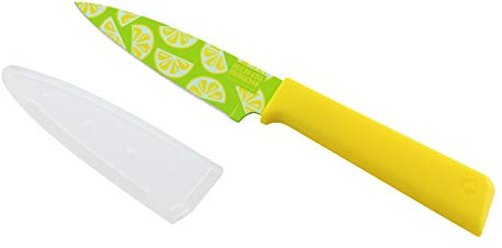 Kuhn Rikon - Coltello Colori+ Funky Fruit Limone