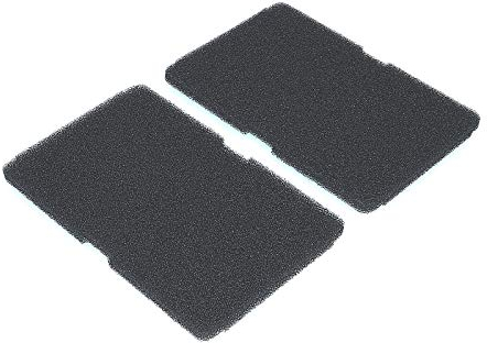 2x Filtro a schiuma compatibile con Beko per asciugatrice Filtro base 240x155mm 2964840100 2964840200 su scambiatore di calore asciugatrice
