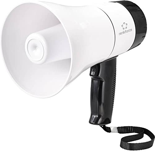 Speaka RF-MP-200 Megáfono Grabación con Correa