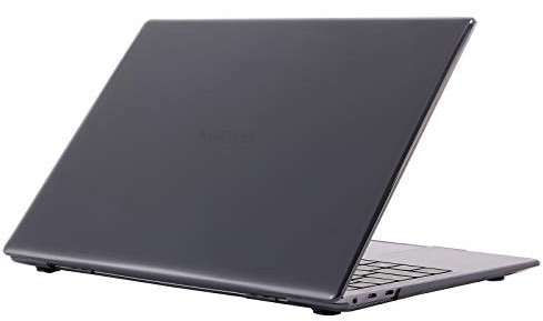 Se7enline Compatible with Best HUAWEI MateBook X Pro 2023 2022 Clear Laptop Protective Hard Shell Case for Huawei Mate Book X Pro 14.2 inch,Crystal Black