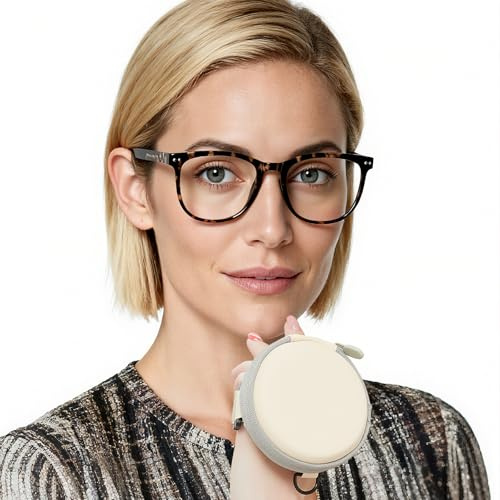 OCCI CHIARI Oversized Reading Glasses for Women Big Lightweight Readers 2.5 Spring Hinge (1.0 1.25 1.5 1.75 2.0 2.25 2.5 2.75 3.0 3.5 4.0 5.0 6.0)