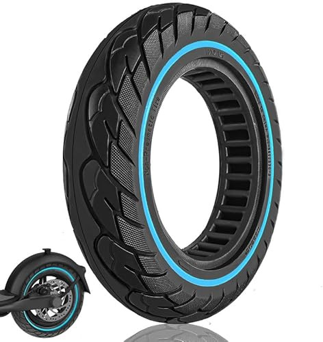 Felixstory Vollgummireifen 50/75-6.1 10x2.125 Zoll - Für Elektroroller Pure Air, isinwheel S9max, Ninebot D38, NUI KQI3, JUICEASE, Kaboo mantis 10, Xiaomi Mi 3 lite usw. - Pannensicherer Reifen