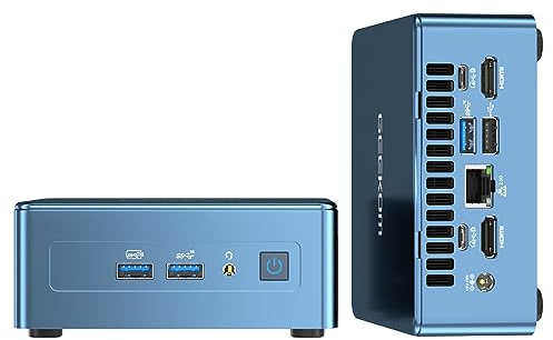 GEEKOM Mini PC Gaming IT13, NUC 13 i9-13900H (20 Threads, 24MB Cache, MAX 5,40 GHz), 32GB und 2TB PCIe 4.0 SSD Desktop Computadora, Windows 11 Pro | USB4 | Wi-Fi 6E | 8K UHD