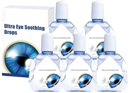 Presbyopie Recovery Behandlungstropfen,Augentherapie-Tropfen,Behandlung von Augenproblemen Lösungstropfen, Ausgeglichener Ph-Wert,Auffüllen der Augenernährung (5pcs)