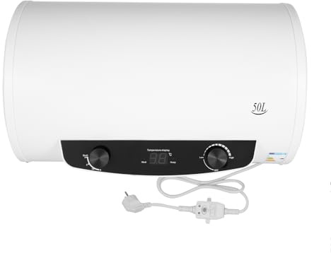 Scaldabagno elettrico 220 V, scaldabagno 2 KW, serbatoio interno: 35 litri, scaldabagno istantaneo per bagno cucina (50 L)