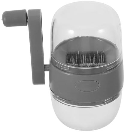 Holibanna Manual Nut Grinder Con Manivela De Frutos Secos y Ajo Trituradora Portátil Para Cocina y Actividades Al Aire Triturador Manual Multiusos Para Nueces Jengibre y Ajo Herramienta