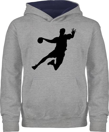 Shirtracer - Pullover Kinder Hoodie Jungen Mädchen - Sport Kleidung - Handballer I Geschenk Handballer I Handball Geschenke