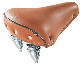 Fahrradsattel Cruisersattel SM 110 IRIS Federgestell Italy 4 Farben Hellbraun