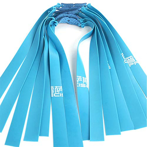WLXW Bandes Élastiques en Caoutchouc pour Lance-Pierres Cordes de Chasse en Caoutchouc de Rechange Plat Fronde Bande de Caoutchouc Rubber Bands for Slingshot 10 Pièce,0.8mm,10Pcs