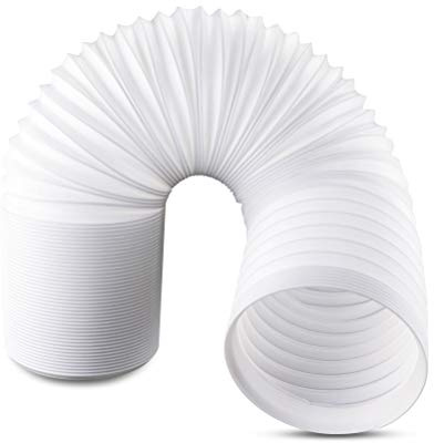 K KUMEED Tuyau Climatiseur Mobile 150mm 2m, Filetage Anti-Horaire, Tuyau d'Échappement Extensible en PP Renforcé, Compatible Climatiseur, Sèche-Linge et Hotte Aspirante