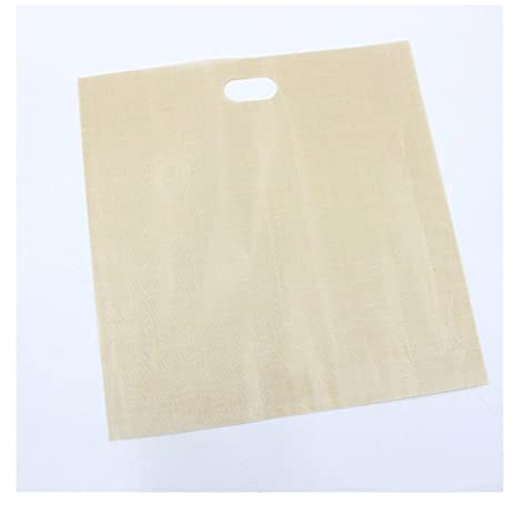ENJY Bolsa para Tostadora 15 PCS Bolsa de tostadora de sándwich Grande Herramienta de Tostada Reutilizable de Tostada no Palanca. (Color : 16x16.5CM, Size : 15PCS)
