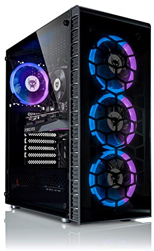 BEASTCOM Q5 Pro Gaming, PC Gamer, Intel i5-10400F 6X 4,30 GHz 12 Threads, NVIDIA RTX 3050 8Go, 16Go RAM, 1To NVMe SSD, HDMI, USB 3.2, WiFi 5, Windows 11 Pro