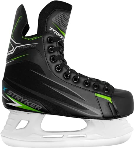 TronX Stryker Soft Boot Ice Hockey Skates (Skate Size 3 (Shoe Size 4.5))