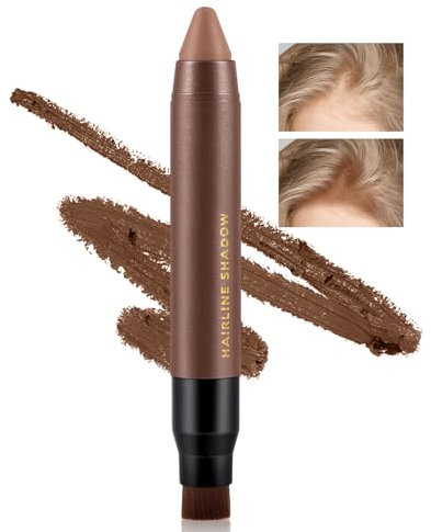 Boobeen Polvere per l'attaccatura dei capelli, polvere per ombreggiare i capelli diradati, polvere correttrice per coprire le radici, polvere impermeabile per il ritocco delle radici dei capelli