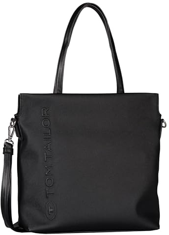 TOM TAILOR Rosa Damen Shopper Umhängetasche Reißverschluss Mittelgroß