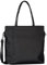 TOM TAILOR Rosa Damen Shopper Umhängetasche Reißverschluss Mittelgroß Schwarz