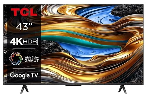 TCL 43P79B - Smart TV 43 Pollici 4K LED DVB-T2 H.264, H.265 Titanio