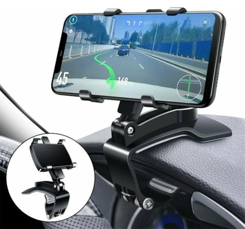 ReachMall Kfz-Armaturenbrett-Halterung mit drehbarem Design, hält Ihr Smartphone oder GPS sicher in einem optimalen Blickwinkel