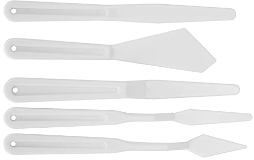 Generic Espátula de Pintura, Cuchillo de Pintura Al óleo, Plástico Portátil Ergonómico para Estudiantes de Arte
