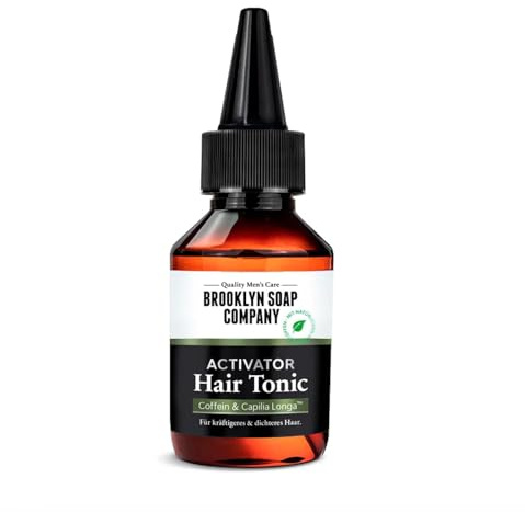 Activator Hair Tonic · BROOKLYN SOAP COMPANY · Tonikum gegen Haarausfall | Mit Koffein, Capilia Longa™, Biotin & Vitamin-Komplex · Unterstützt Haarwachstum & stärkt die Wurzeln