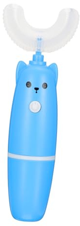BAZEITFLOW Cepillo Eléctrico Infantil Forma Cabezal Suave y Vibración Silenciosa para Limpieza Dental Diseño y Ligero para Niñas Casa