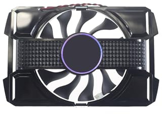 Ventilateur de Refroidissement for Carte Graphique R128015SM, Compatible avec Les Cartes Graphiques ASUS ，EAH6570/DI/1GD3, EAH 6670/DI/1GD3, EAH 4670 et EAHG4670.