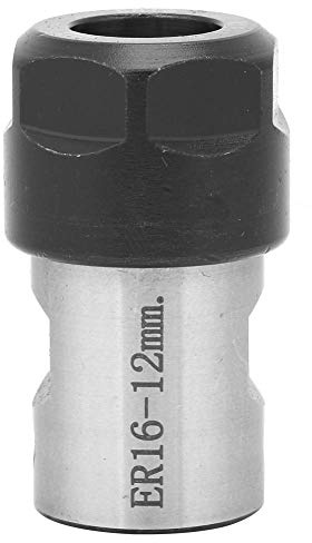 Cloimei Portapinza ER16 Dispositivo di serraggio per utensili CNC ad alta precisione per fresatrici per tornio Costruzione in acciaio premium Lunghezza 40 mm (12 mm)