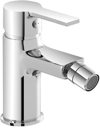 FERIDRAS Miscelatore per Bidet Serie Prima Cromo con Piletta Clic Clac