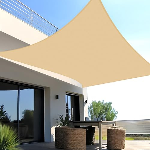 SUNNY GUARD Toldo Vela de Sombra Rectangular Impermeable 2x4 Arena