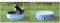 Trixie 39482 Hundepool, ø 120 × 30 cm, hellblau/blau + Abdeckung für Hundepool # 39482, ø 120 cm, hellblau