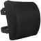 Amazon Basics Rectangular Cojín para la espalda de espuma viscoelástica, 32.9 cm x 32 cm x 10 cm, Negro