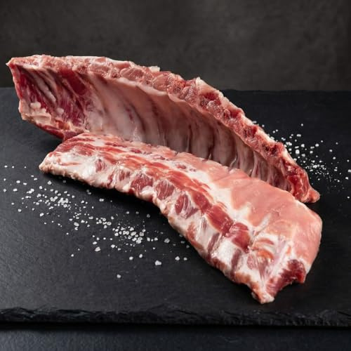 Pikanten WURSTBARON® Spareribs mit Knochen 2 Stück je 500g