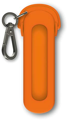Victorinox Hülle aus Silikon für Schweizer Taschenmesser klein, Classic SD, Trendiges Accessoire, Mango Tango