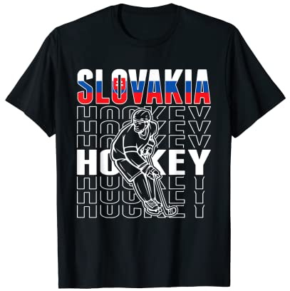 Slovakia Ice Hockey Fans Jersey - Support Slovak Hockey Team T-Shirt