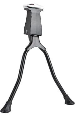 BISOMO Zweibeinständer Doppelständer Fahrrad 24 26 27 28 Zoll Universal Classic Fahrradständer Heckständer