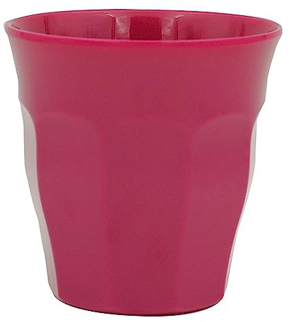 Rice Gobelet moyen en mélamine fuchsia framboise