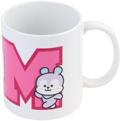 Grupo Erik - Mug BT21, Mang 350ml | Tasse en Céramique Sous Licence Officielle | Mug Café & Thé, Idée Cadeau Geek, Anniversaire ou Noël