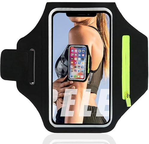 BIIULHCI Brazalete deportivo para teléfono móvil Xiaomi Poco F2 F5 F3 F4 GT M5S M4 X5 X4 X3 GT M3 Pro 5G Pocophone F1, soporte para teléfono móvil para correr con bolsa para auriculares, brazalete par