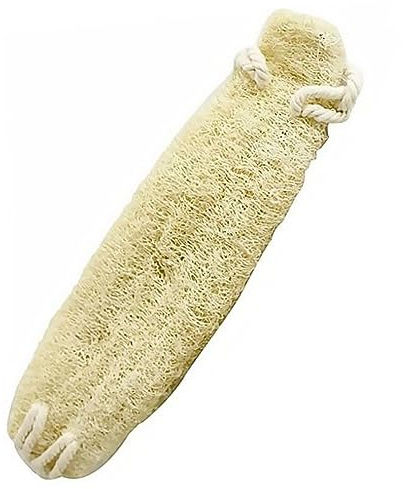 Didiseaon Esponja Vegetal Natural de Lufa para Masaje y Exfoliación Corporal, Herramienta de Limpieza para Piernas y Pecho, Beige para Hombres y Mujeres