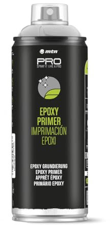 Montana Colors MTN PRO Imprimación Epoxy Gris, Spray 400ml