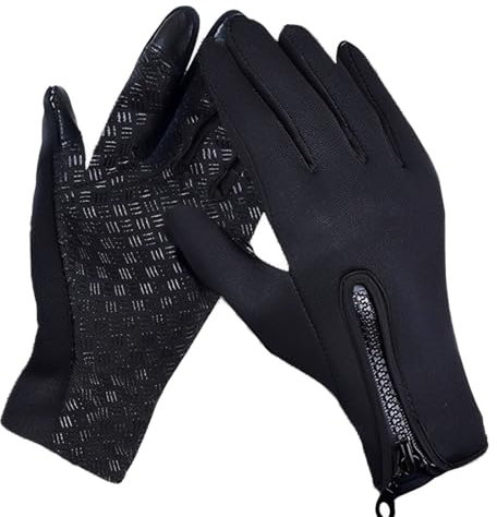 VYIBPDY Reithandschuhe Unisex Erwachsene Atmungsaktiv Touchscreen-Funktion für Radfahren, Reiten und Outdoor Aktivitäten Professional