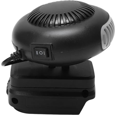 Portable Battery Powered Space Heater, 2 Temperature Settings, Quiet Operating, Small and Portable, Suitable for Small Places, Worksite Space Heater