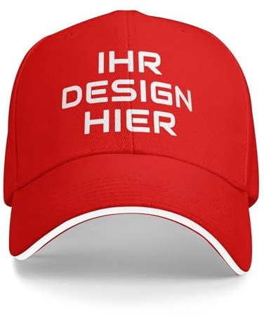 Tingwei personalisiert Cap personalisierte Basecap personalisierte Baseballkappe personalisiertes Cap mit Foto–Cap selbst gestalten mit Ihrem Logo, Unisex-Trucker-Kappe, personalisierte Mesh Cap
