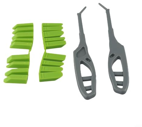 Plastic Glass Glue Scraper and Sealant Spreader Kit for Finishing For shower Tile Window and Bathroom Joints